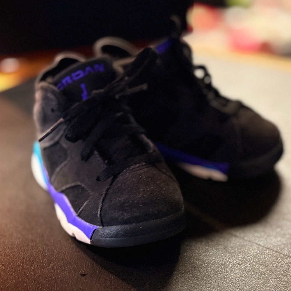 Nike Air Jordan 6 Retro "Aqua" toddler size 7C